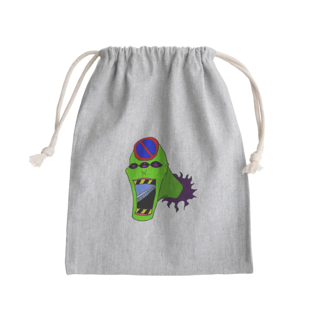 ブッダマシーンの止まれ大三元くん Mini Drawstring Bag