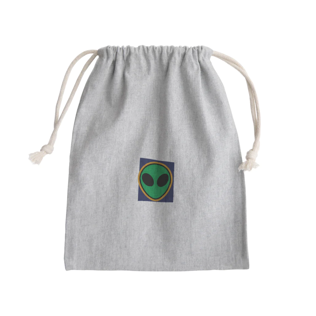 norimitu-の宇宙人2 Mini Drawstring Bag
