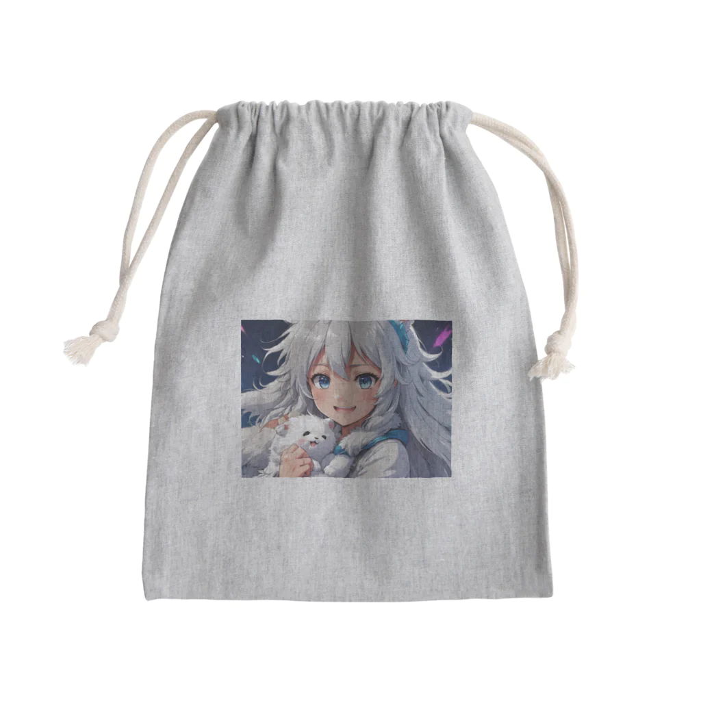 巫女スタぐらむのほっこりシーン Mini Drawstring Bag