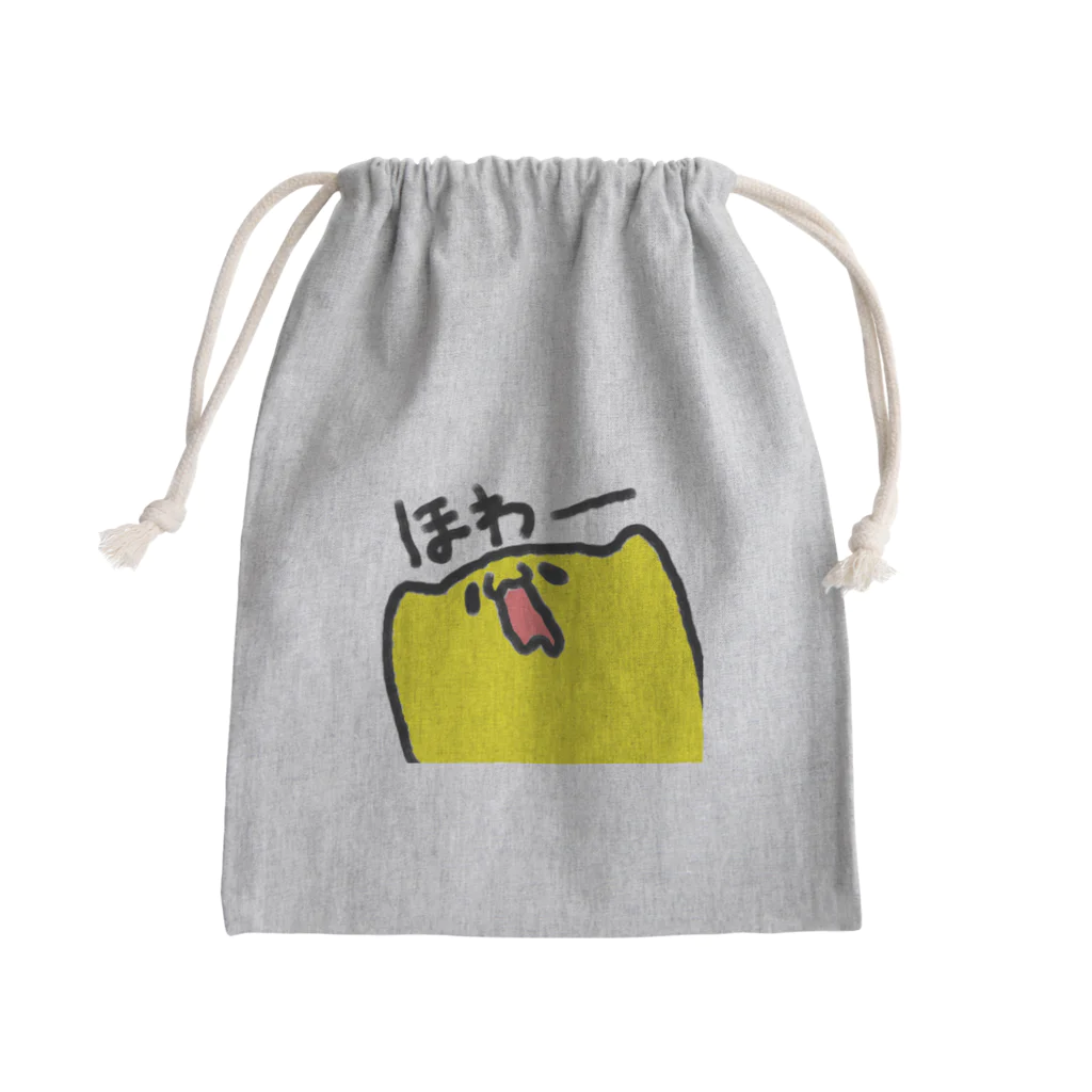 chiyoko_kumamotoのほわーくん Mini Drawstring Bag