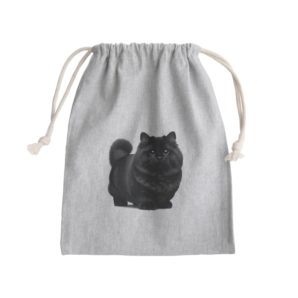 しょっぷトミィの黒猫 Mini Drawstring Bag