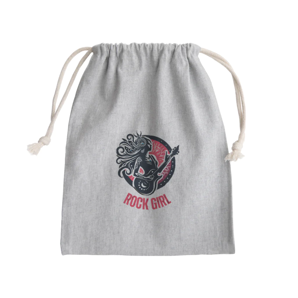 ロック堂のROCK GIRL Mini Drawstring Bag