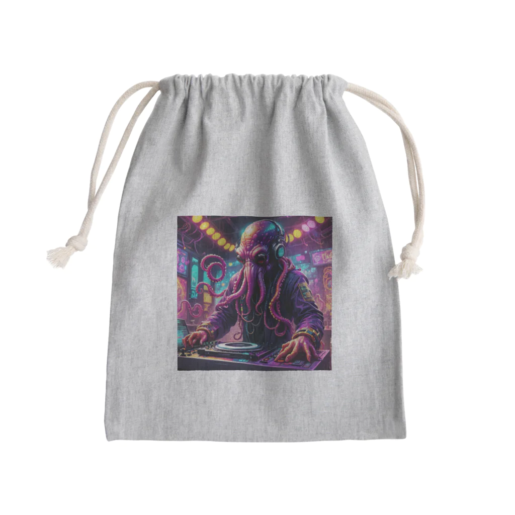 ちゃんろんのDJタコ Mini Drawstring Bag