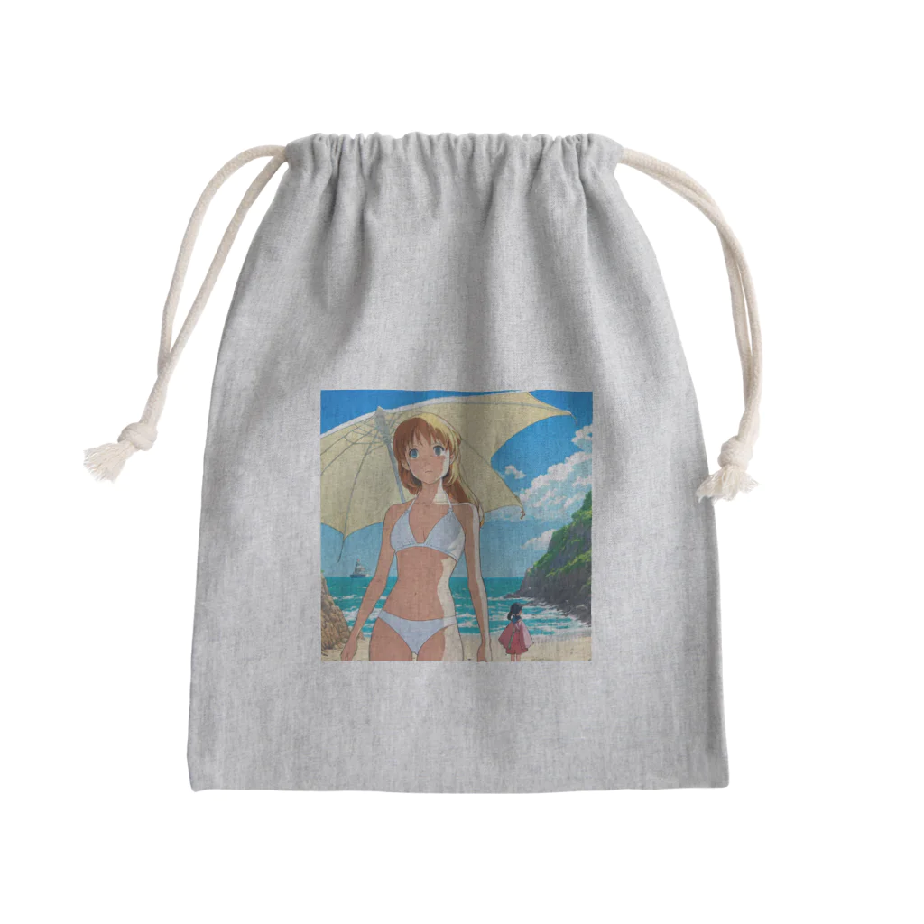 限界オタクの新境地の水波ルミナ Mini Drawstring Bag