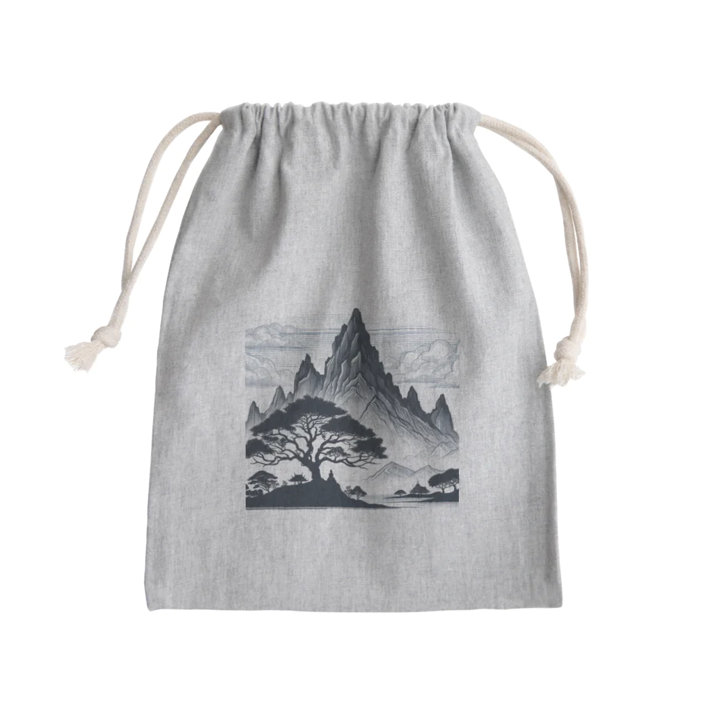 Qten369の甲賀の里 Mini Drawstring Bag