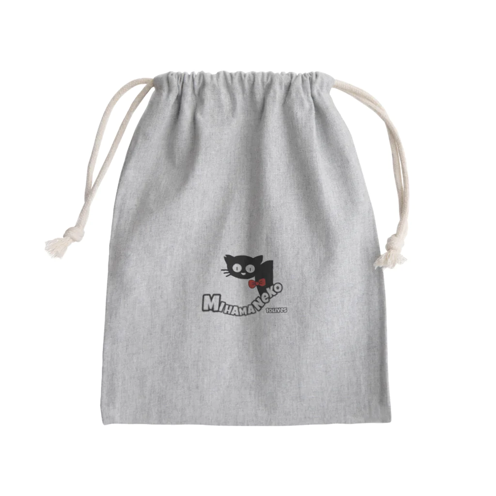 mihamaneko の美浜ねこオリジナル Mini Drawstring Bag