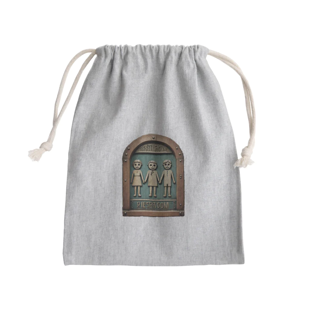 AI妖怪大図鑑のトイレマーク妖怪　ドレダーズ Mini Drawstring Bag