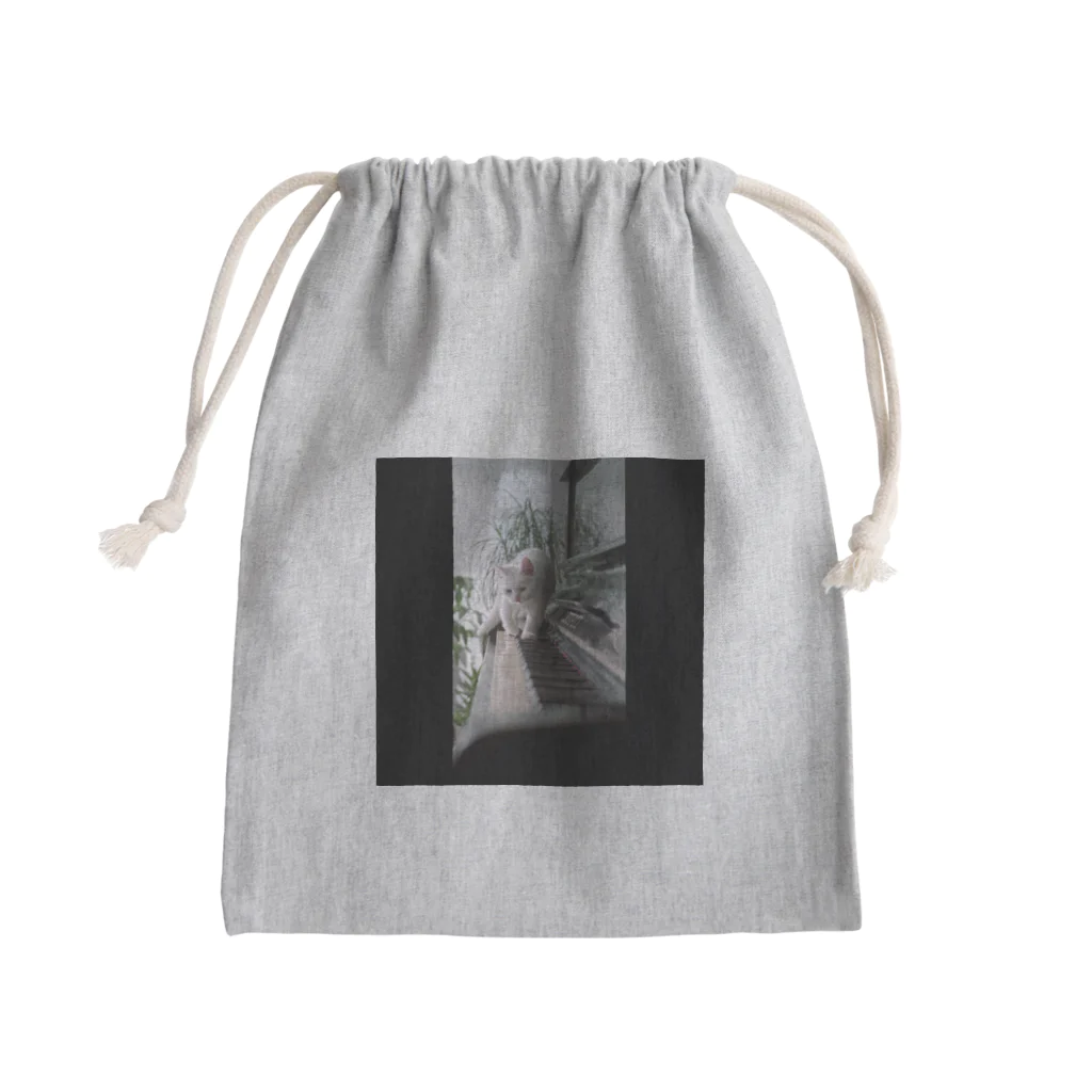 ozuzu123のピアノでねこ Mini Drawstring Bag