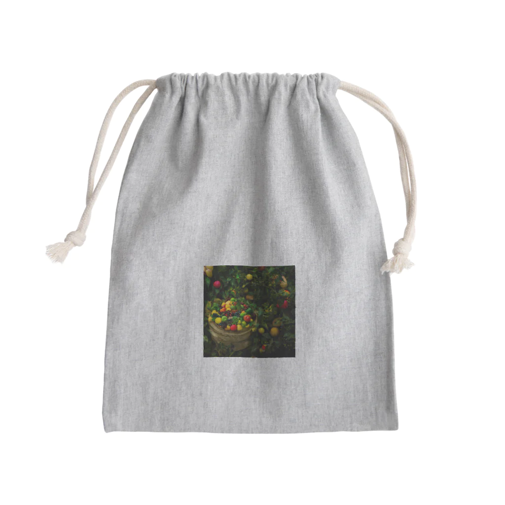 million-mindの大地の恵み Mini Drawstring Bag