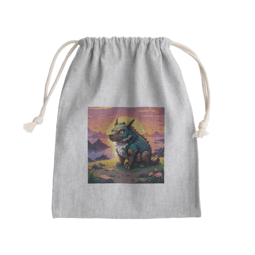 KAZENOKO_3の犬？ Mini Drawstring Bag