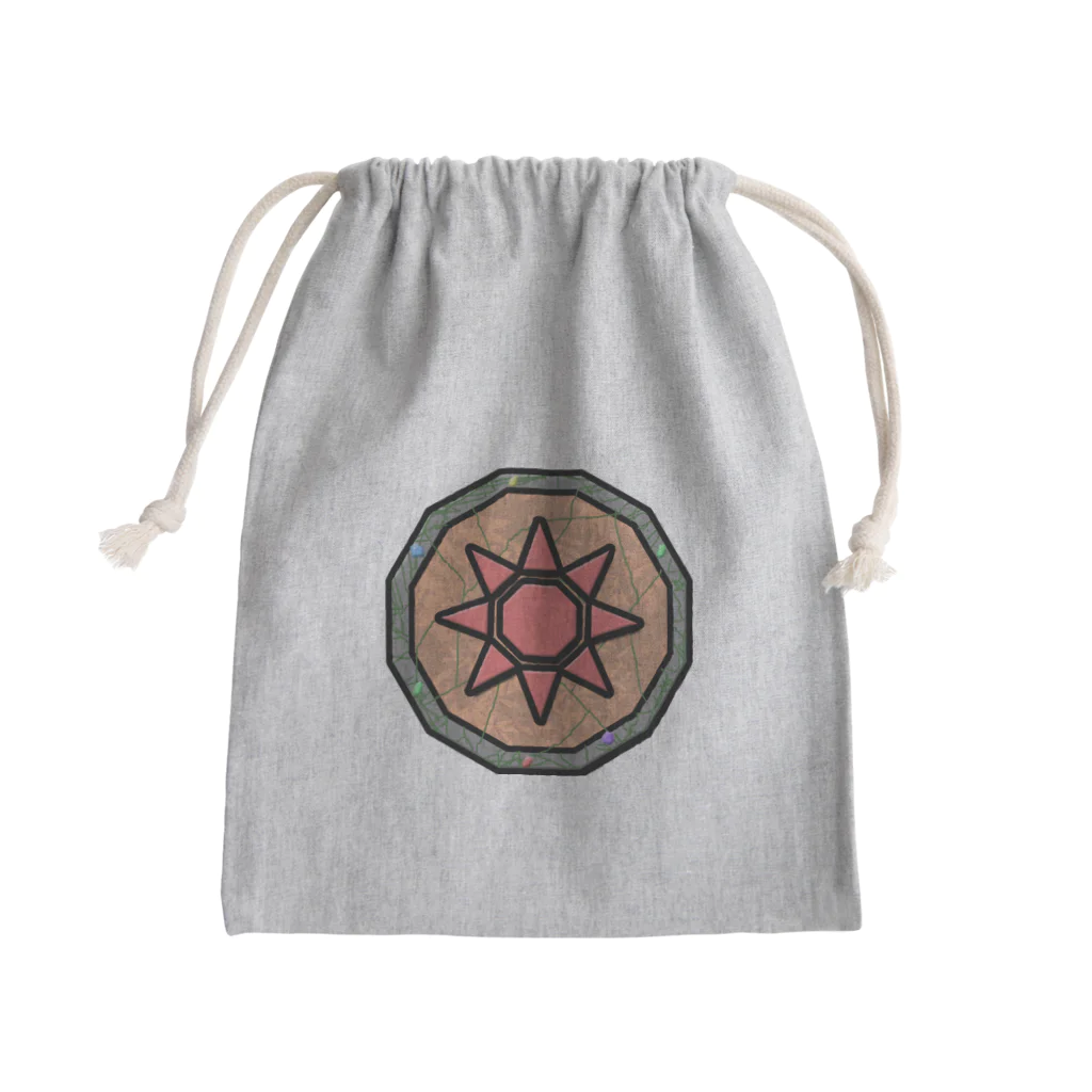 せかめんの太陽 Mini Drawstring Bag