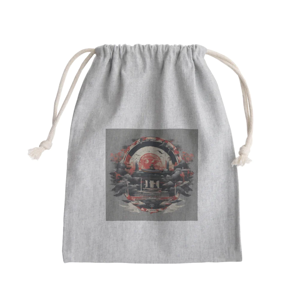 あかひこショップのカオスNo.2 Mini Drawstring Bag