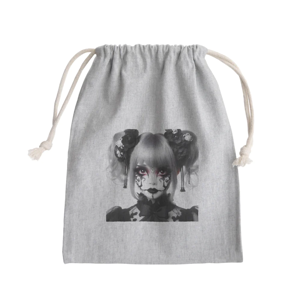 悪魔キャンディの「歌舞伎ゴスロリア」 Mini Drawstring Bag