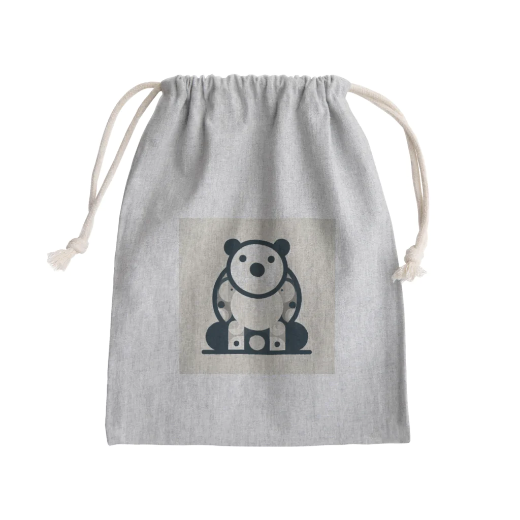 siromedakaの〇〇ぱんだくん Mini Drawstring Bag