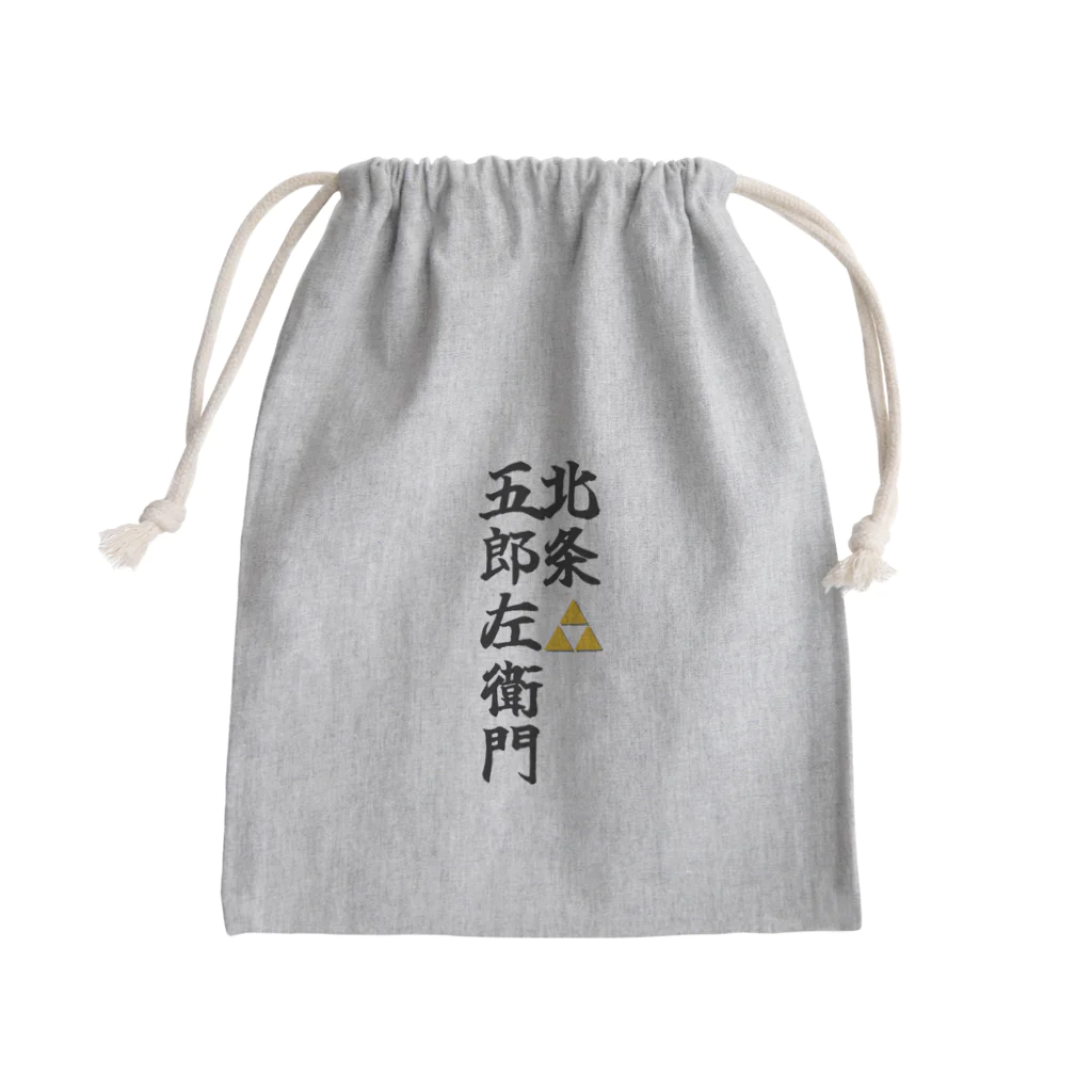 Hojo_Gorozaemonの五郎左衛門のグッズ その２ Mini Drawstring Bag