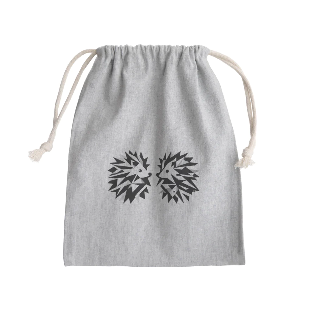 lblのハリネズミ　ツインズ Mini Drawstring Bag