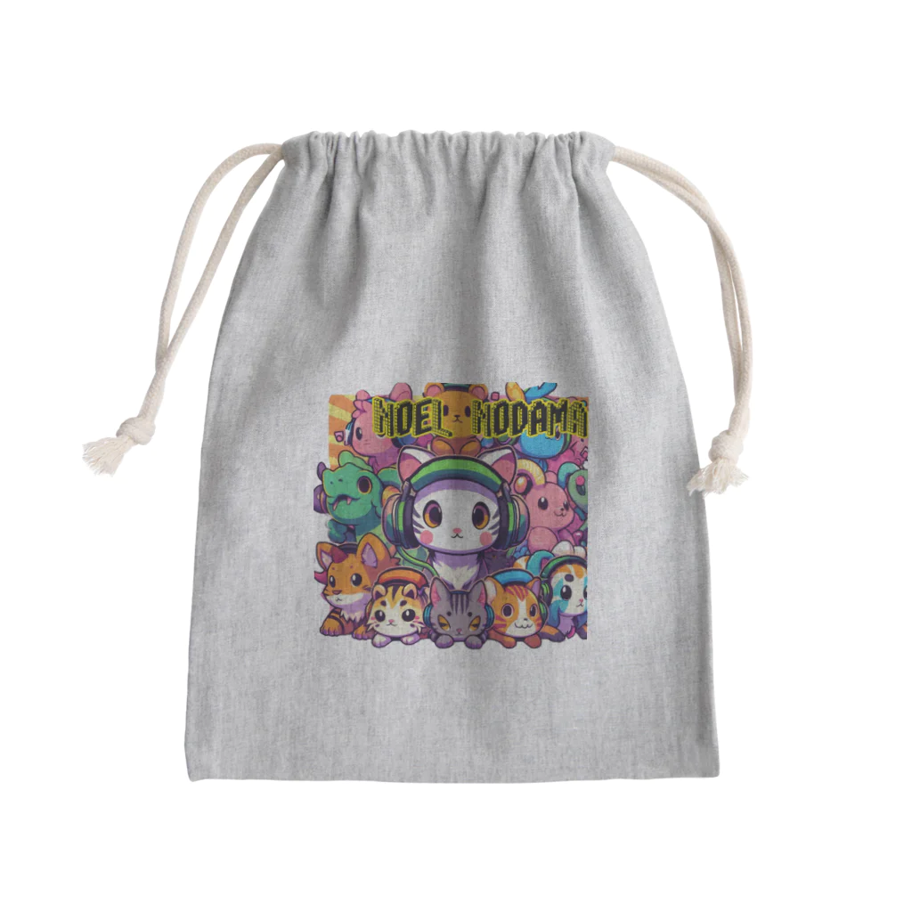 のだまクリエイターズらぼのにゃんアニマル軍団 Mini Drawstring Bag