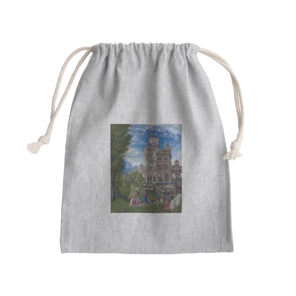 世界美術商店のスザンナと長老たち / Susanna and the Elders Mini Drawstring Bag