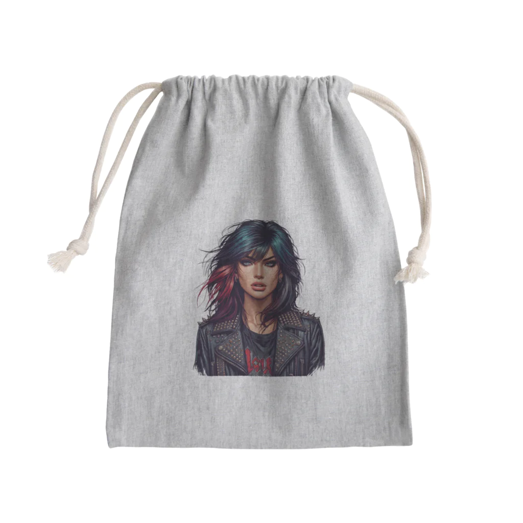 もーこーのROCKしてます Mini Drawstring Bag