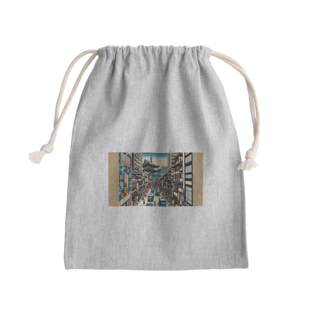 kunpuuの東京時代 Mini Drawstring Bag