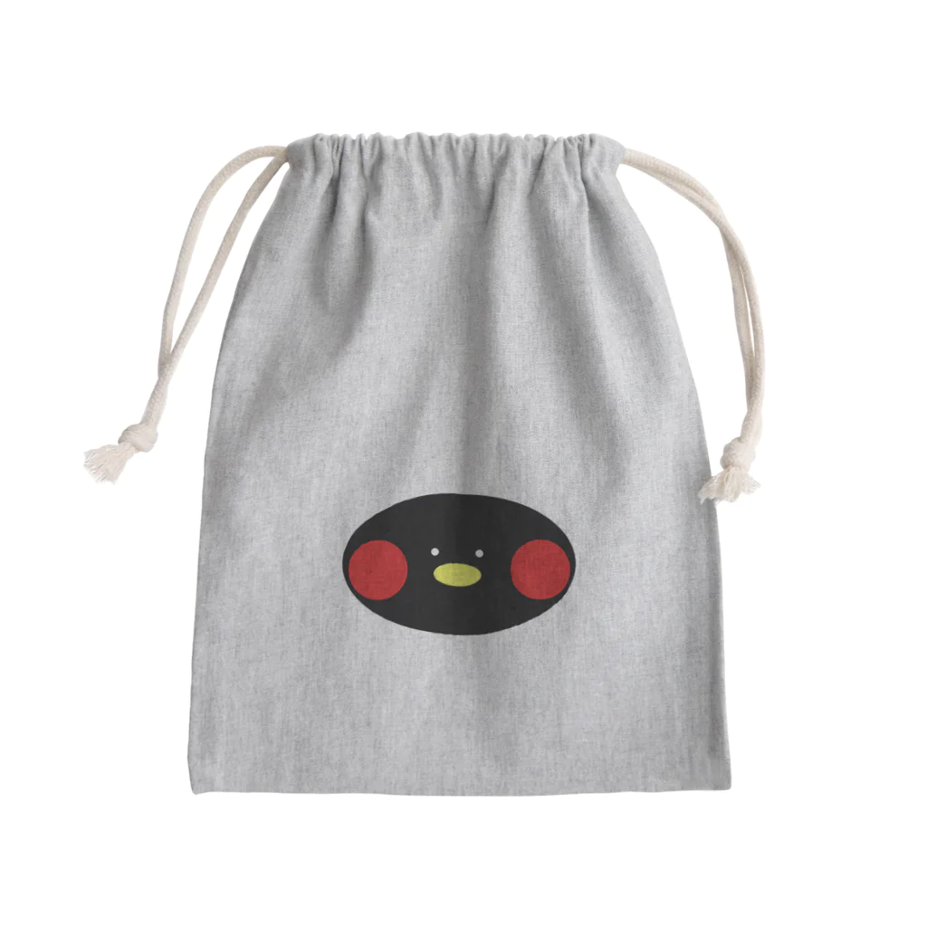 古着風作製所のペンギン Mini Drawstring Bag