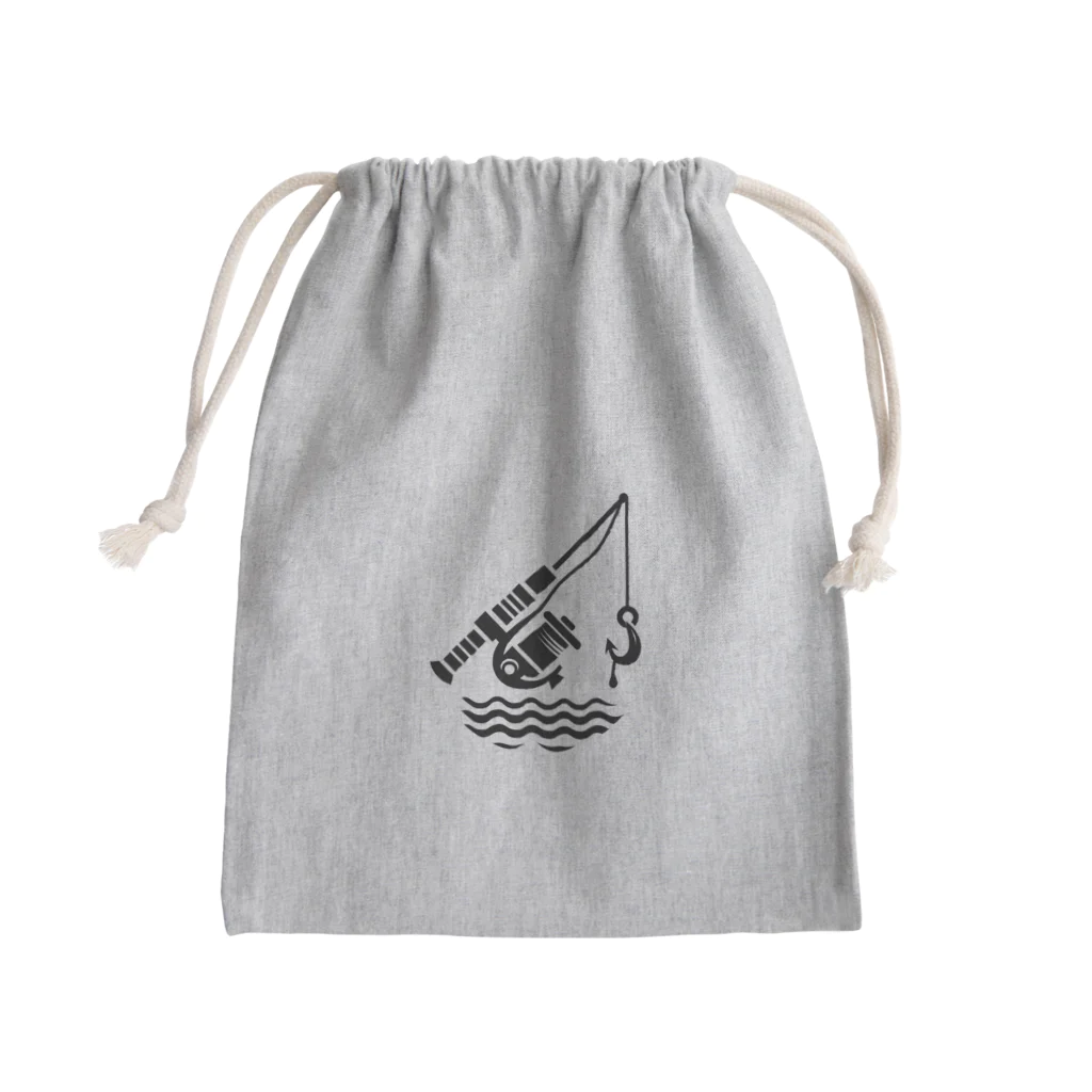 fish-man13の釣り竿 Mini Drawstring Bag