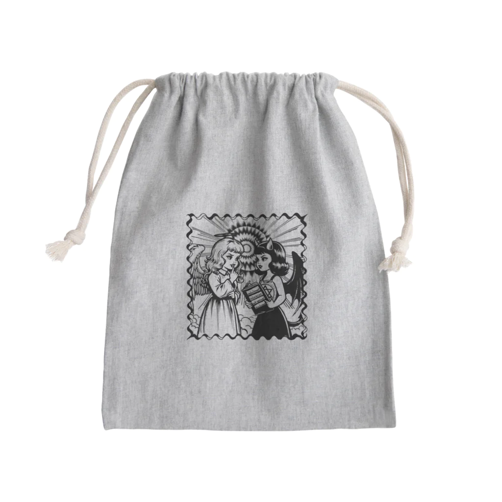 UNchan(あんちゃん)    ★unlimited★の天使と悪魔の計画 Mini Drawstring Bag