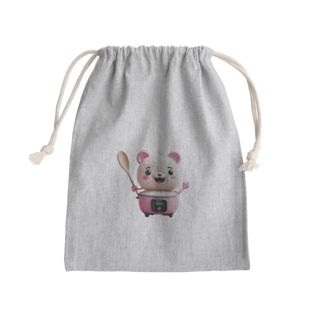 AI妖怪大図鑑の炊飯器妖怪　妖印（ようじるし） Mini Drawstring Bag