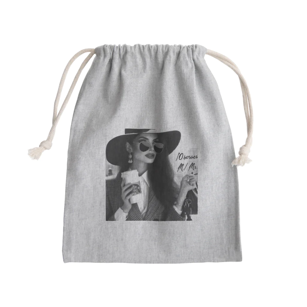 kou's shopの海外ガールのグッズ Mini Drawstring Bag