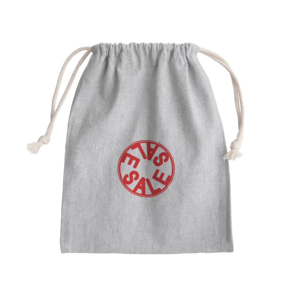 ainarukokoroのSALE SALE Mini Drawstring Bag