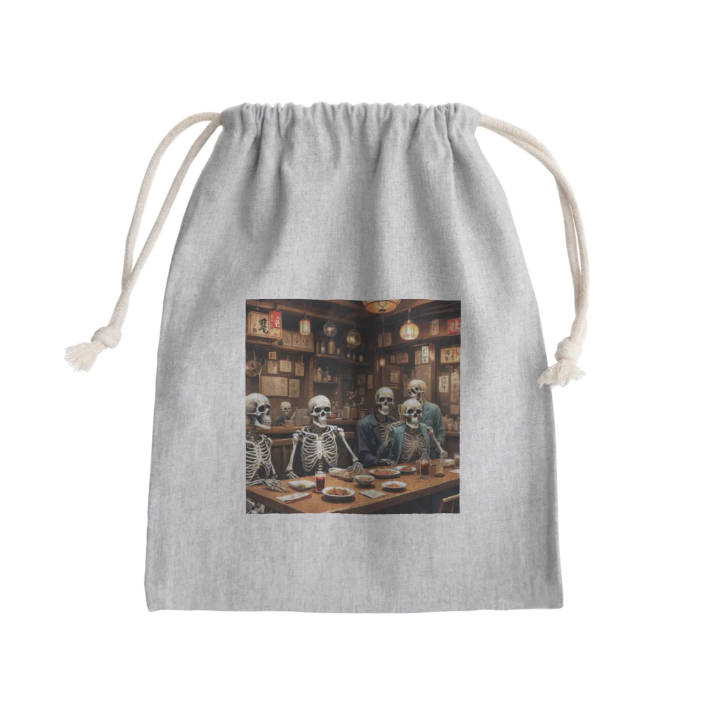 nao-tommyの骸骨たちの同窓会 Mini Drawstring Bag