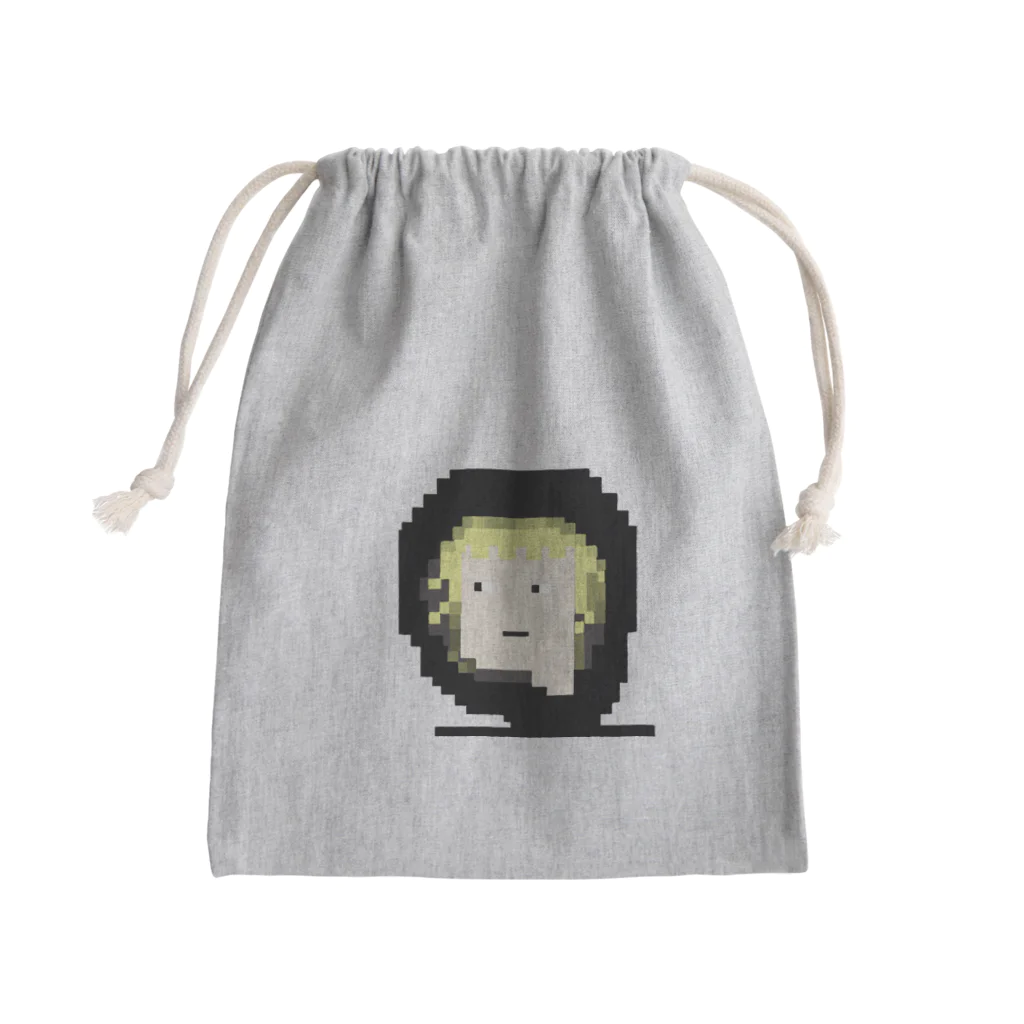 イラストレイターMのドットホスト Mini Drawstring Bag