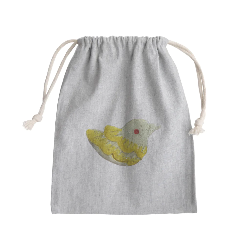 chatoiroの小鳥ちゃん Mini Drawstring Bag