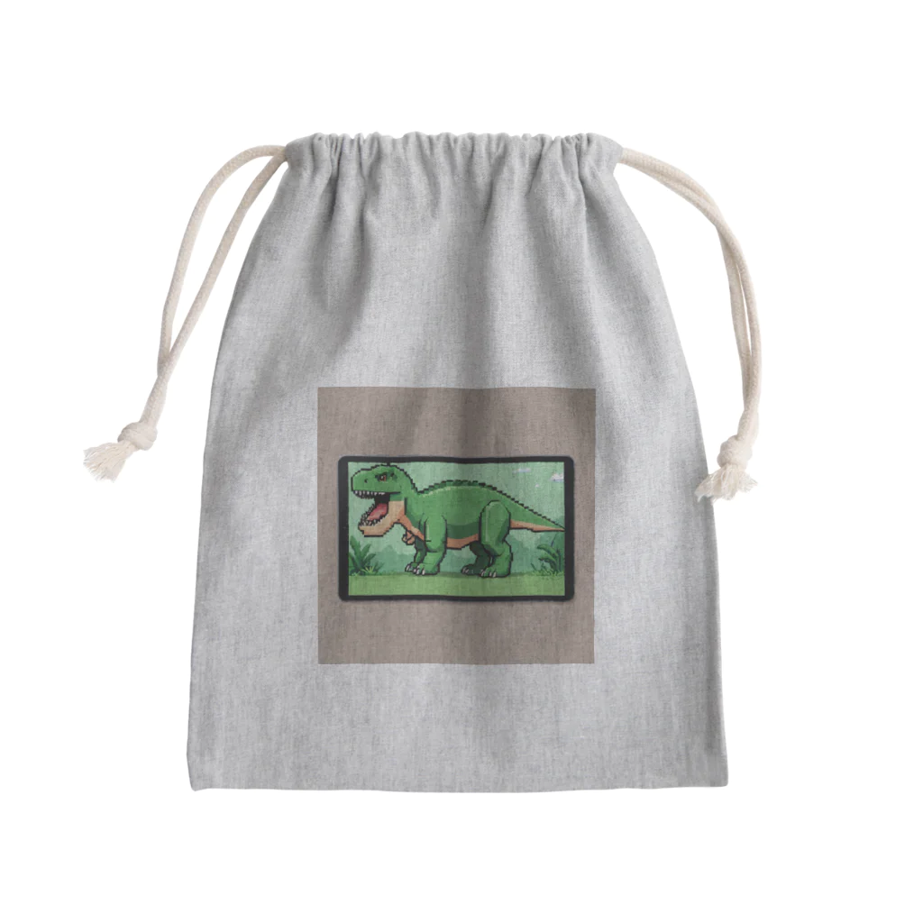 OTIRUBUTUBUTUのインテリアザウルス Mini Drawstring Bag