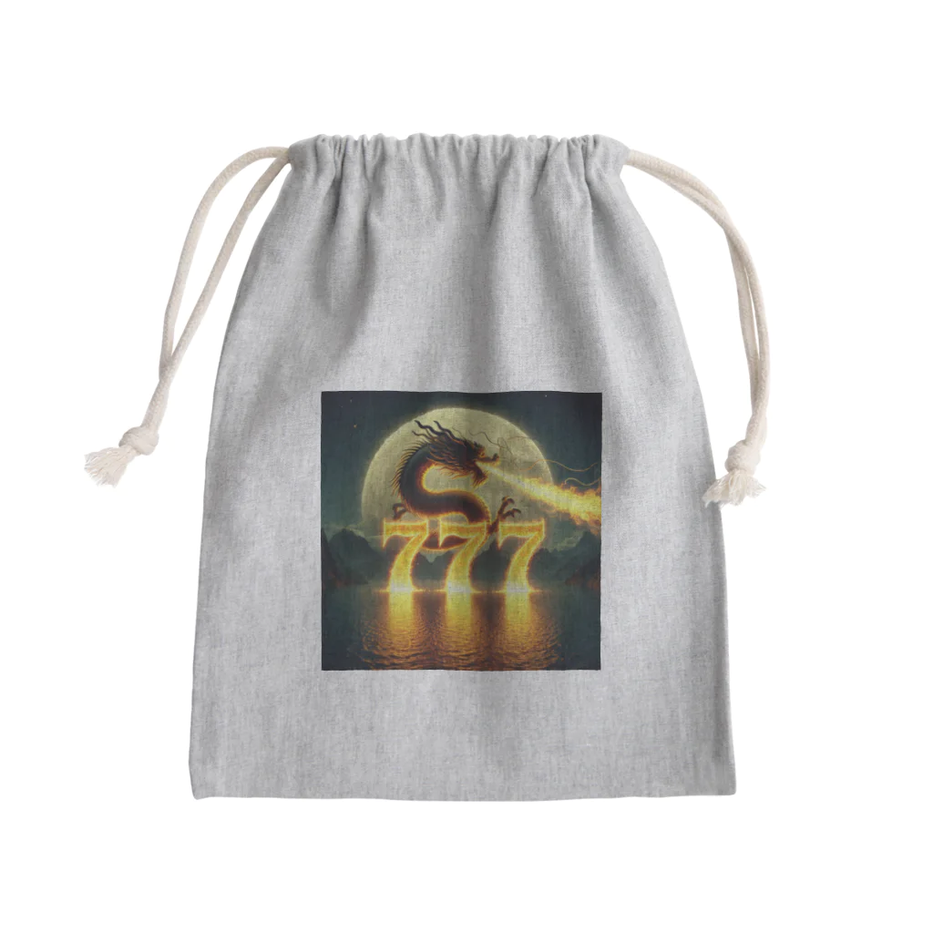 29 dragonのdrgonnumeber777 Mini Drawstring Bag