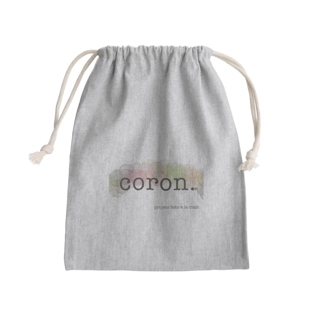 coron.のcoron.ショップブランドマーク Mini Drawstring Bag