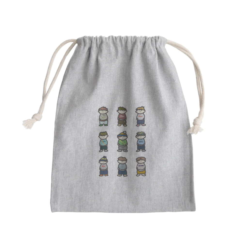 hito_bit.のhIto_bit. (集合ver.) Mini Drawstring Bag