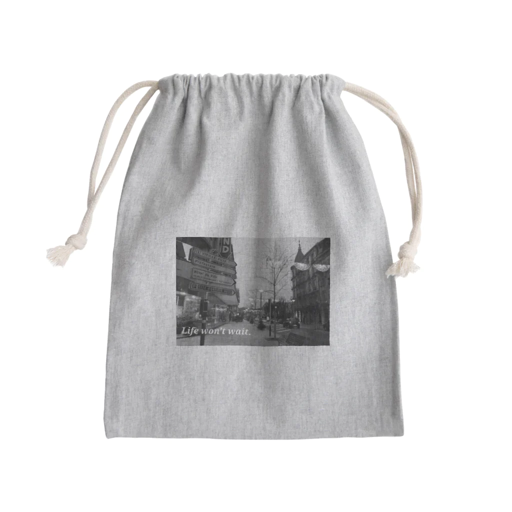 odan5のおしゃれな町並み写真デザイン Mini Drawstring Bag