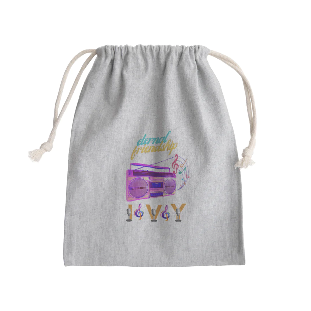 ivybloonの懐かしいラジカセ Mini Drawstring Bag