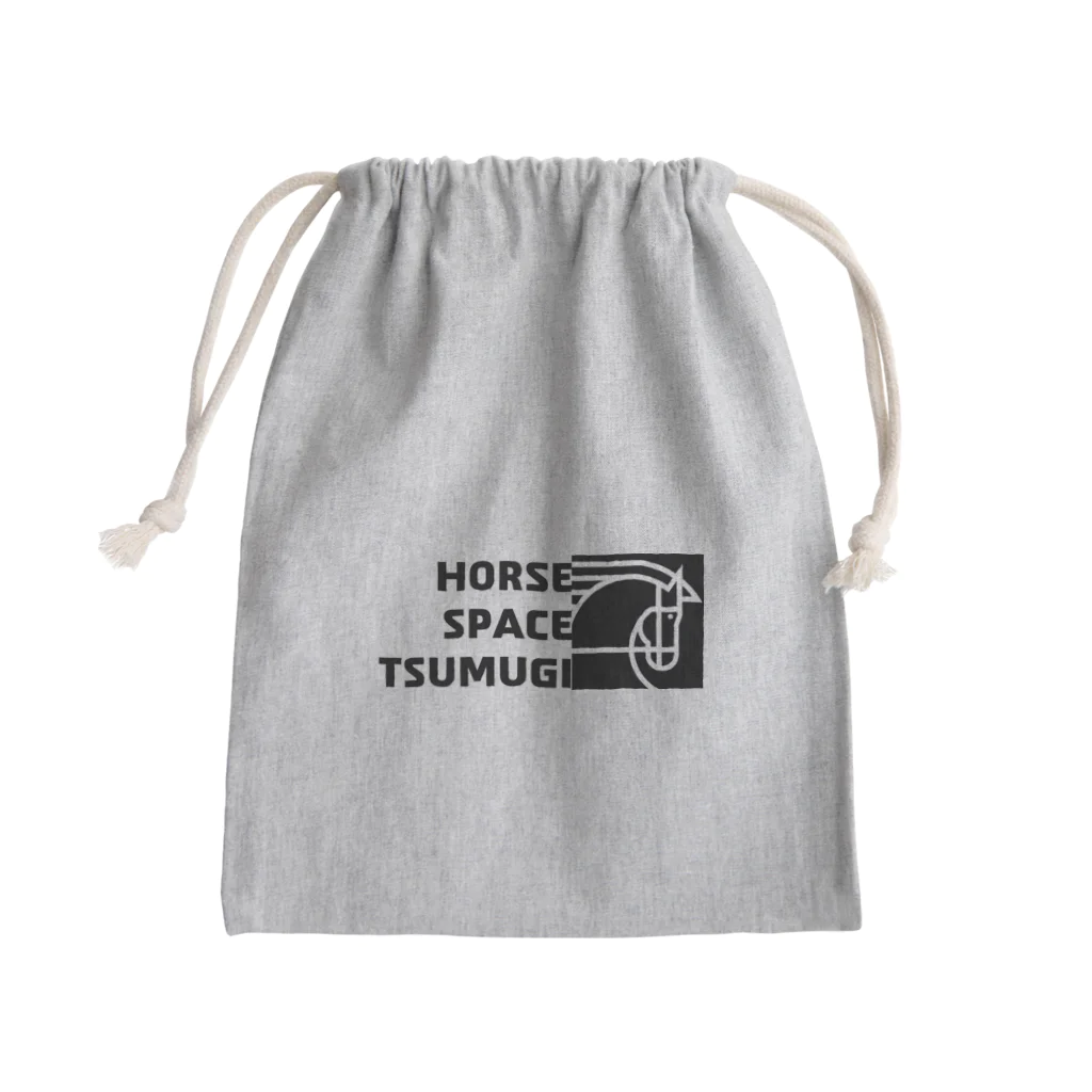 ロゼットステーブル お馬の雑貨屋さん🏇のHorse Space紡チャリティーグッズ Mini Drawstring Bag