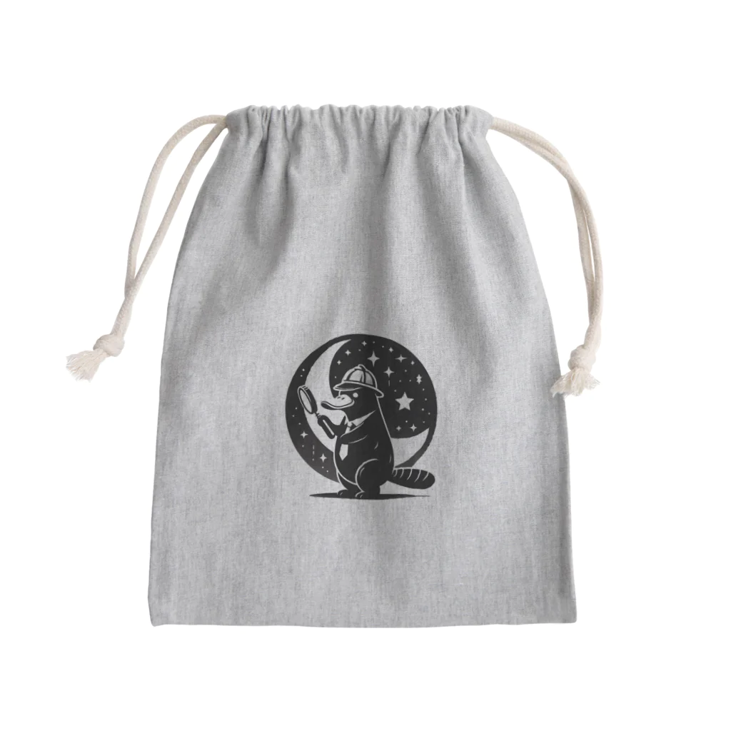 Doon136のかものはしプロジェクト Mini Drawstring Bag