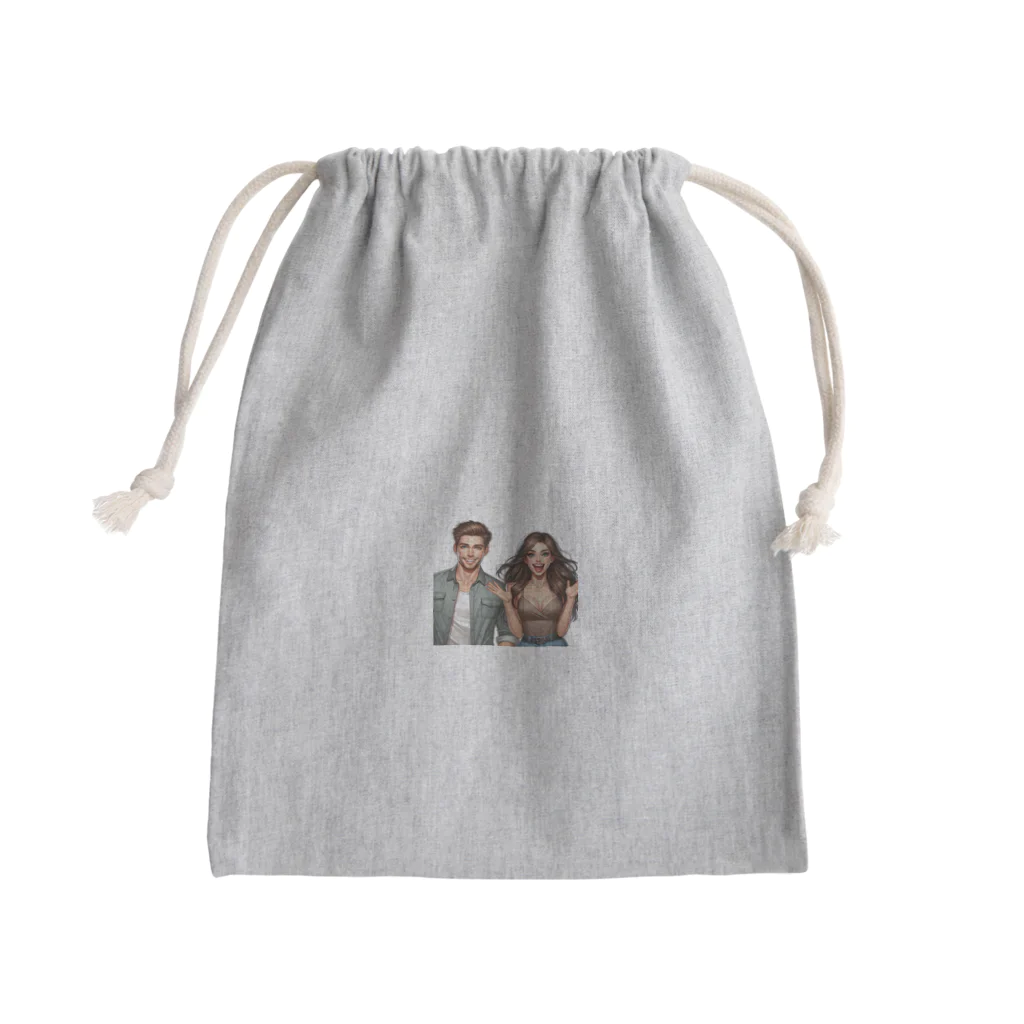 ive-5911の海外couple💛 Mini Drawstring Bag