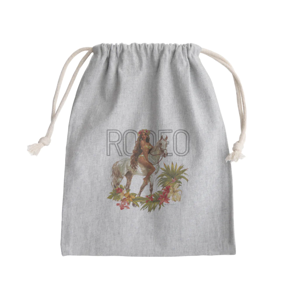 alohayurinのRODEO Mini Drawstring Bag