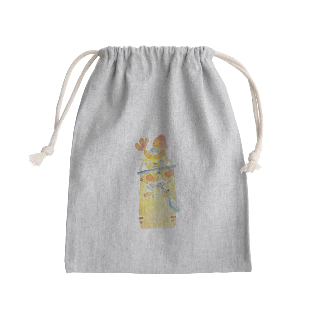 みゆ左衛門のいざ出陣！ Mini Drawstring Bag