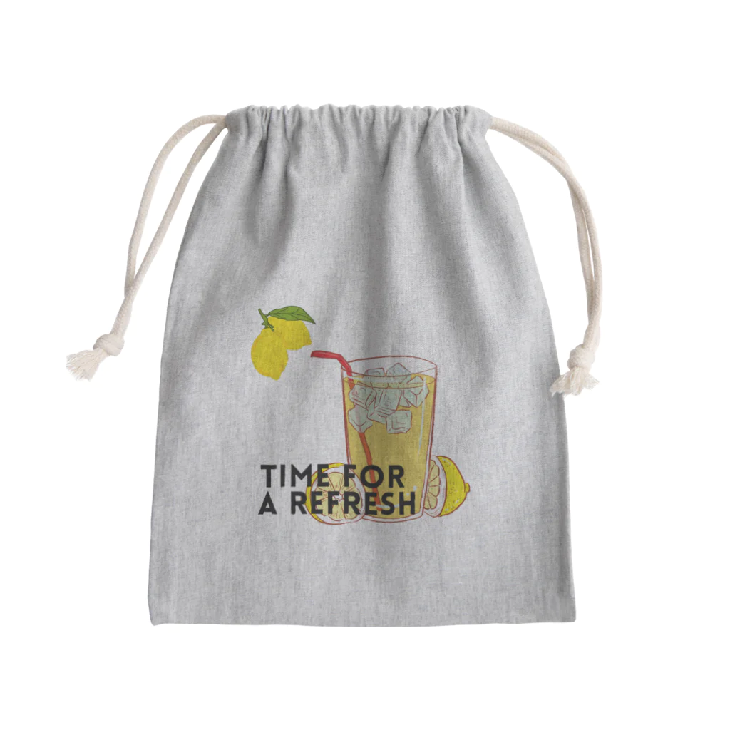 CHIBE86の「リフレッシュタイム！」 Mini Drawstring Bag