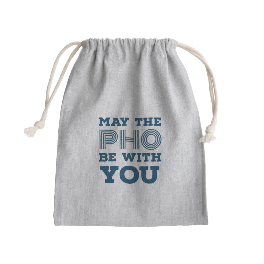 フォー タカハシのMAY THE PHO BE WITH YOU Mini Drawstring Bag