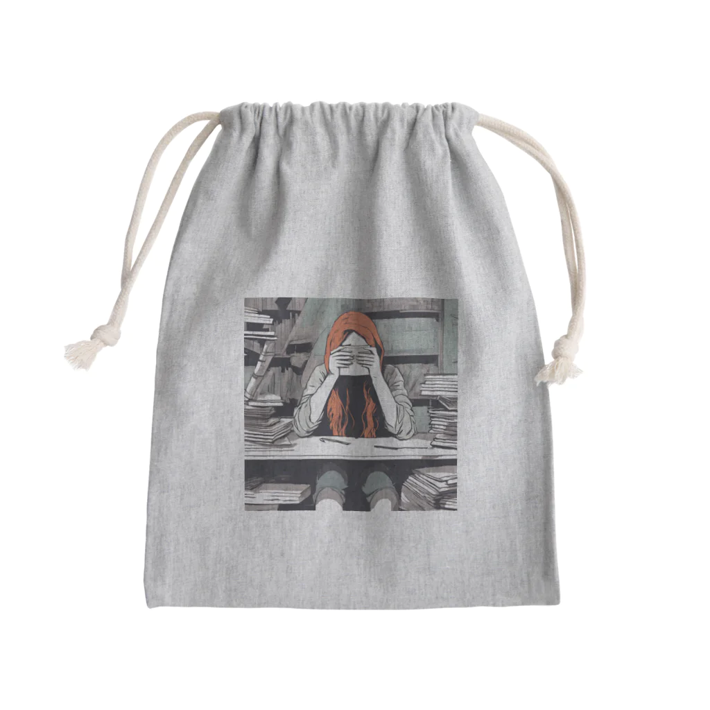 sena_73の悲壮感 Mini Drawstring Bag