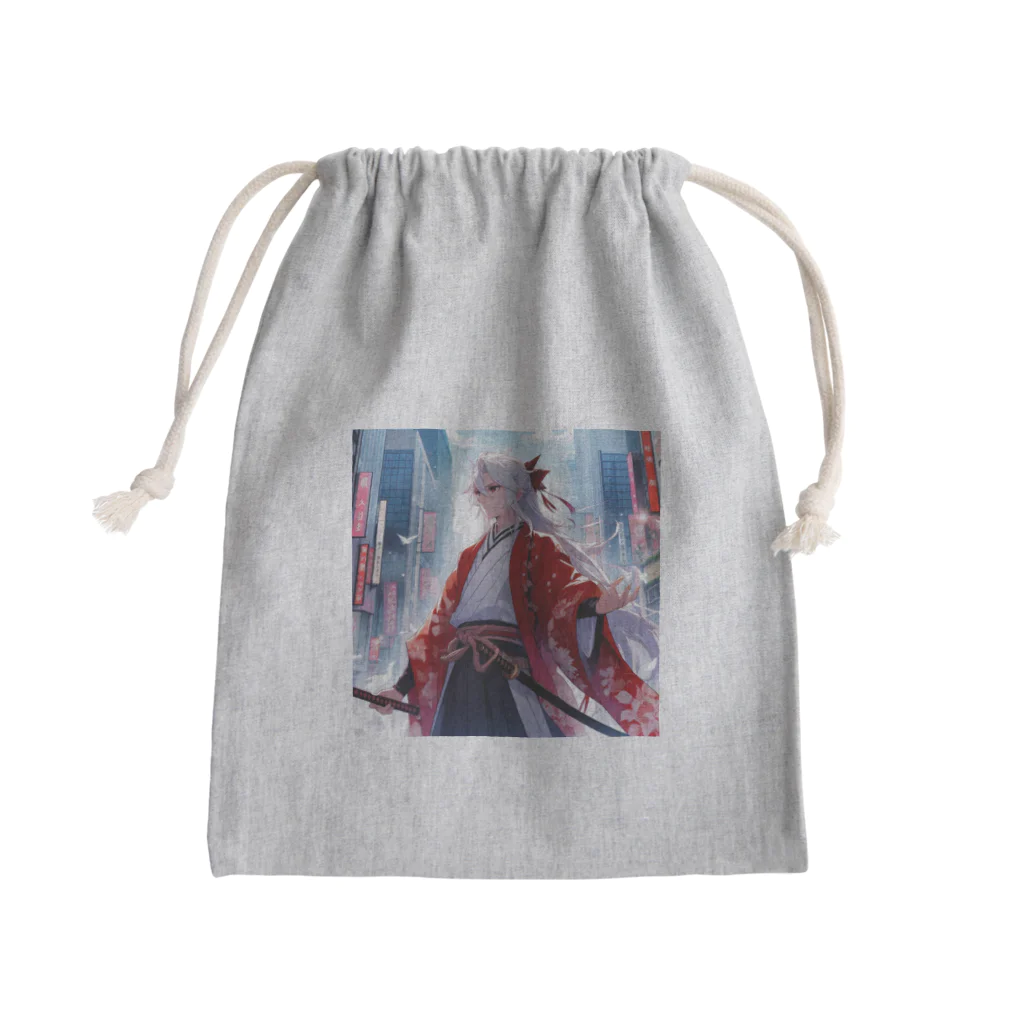 ketapapaのTOKYO SAMURAI Ⅳ Mini Drawstring Bag