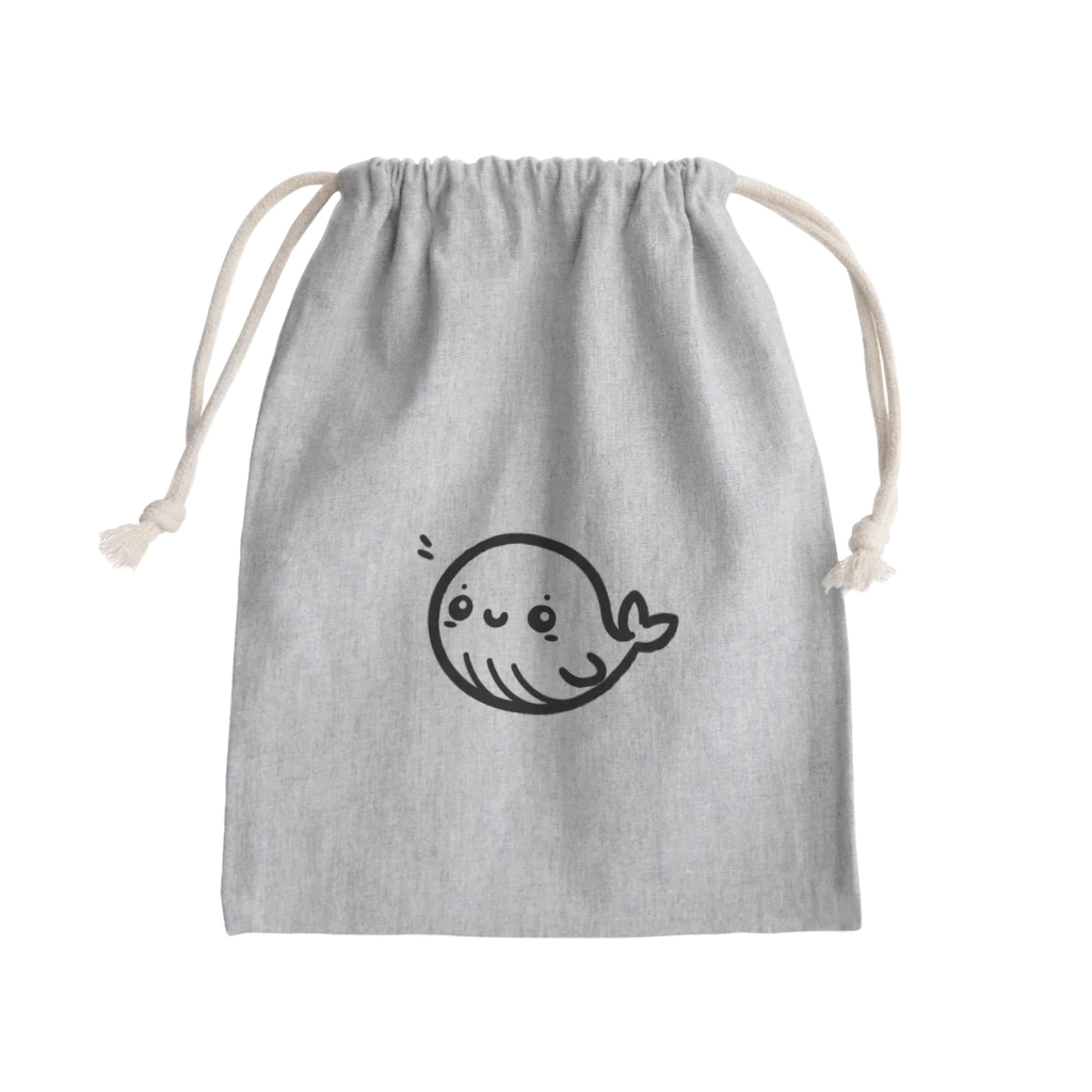 TAKU0822のキュートなクジラグッズ Mini Drawstring Bag