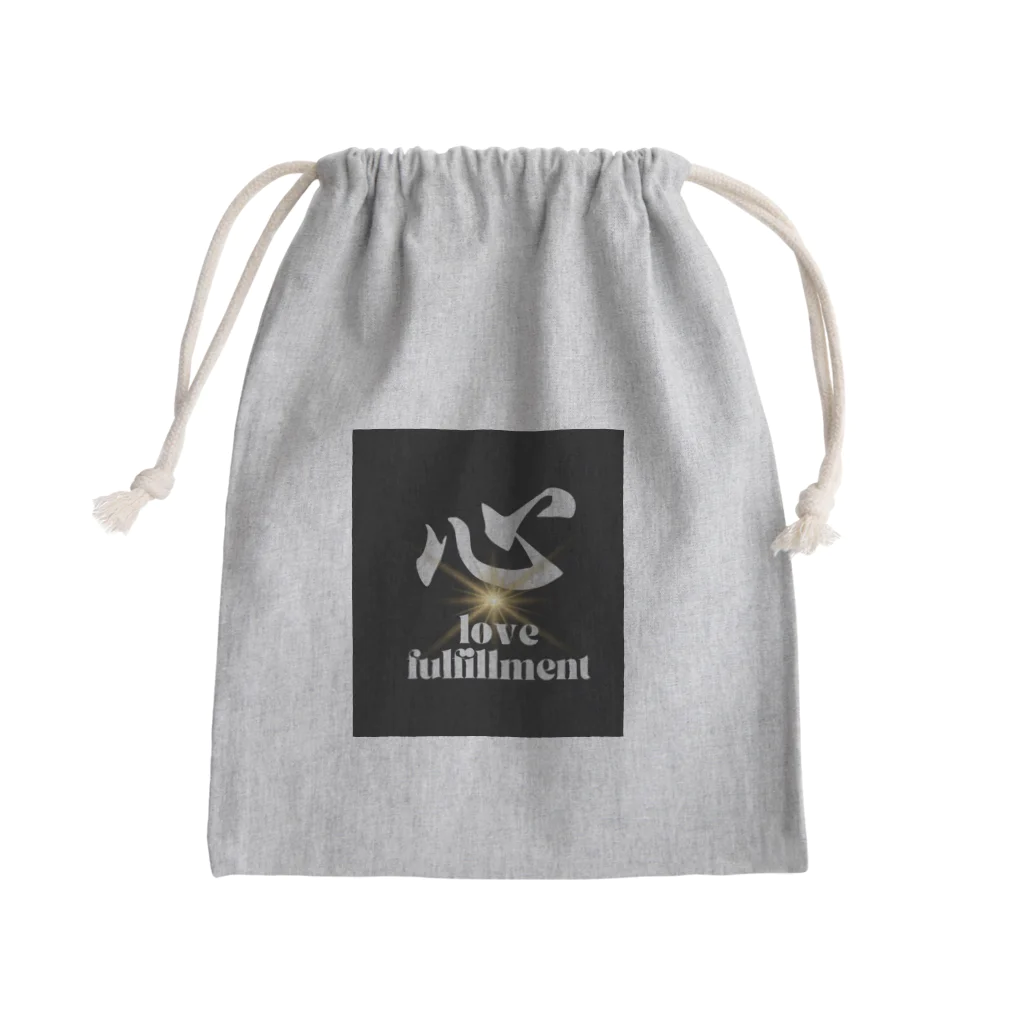 心華のお店の心　life improvement Mini Drawstring Bag